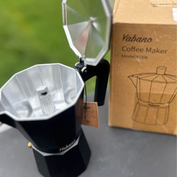 Stovetop espresso for cappuccino or latte coffee maker - Picture 3 of 5